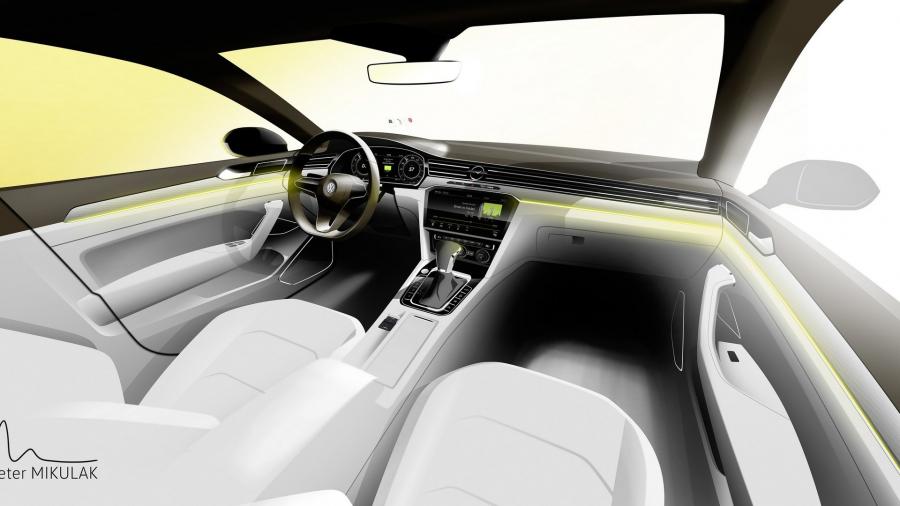 Интерьер Volkswagen Arteon Elegance 2017 года  (WW) (фото 3 из 70)